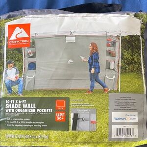 Ozark Trail 10x6 Shade Wall for Pop up Tent